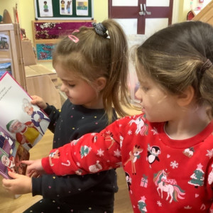 Children reading