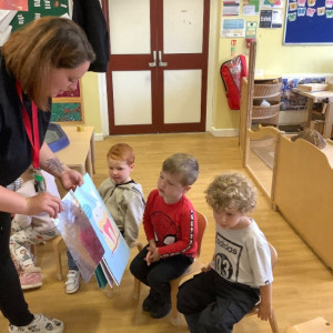 Children reading