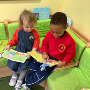 Children reading