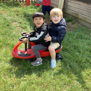 Children playing