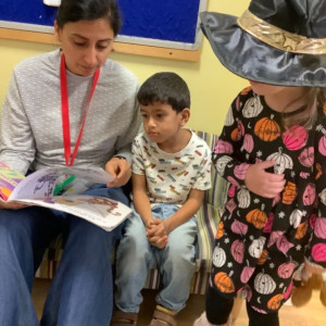 Children reading