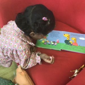 A child playing