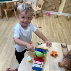 Child playing