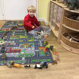 Child playing