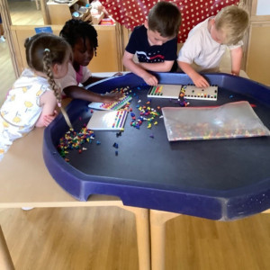 Children colouring 
