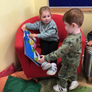 Children reading