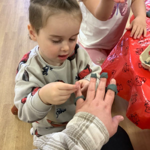 Child with Playdough