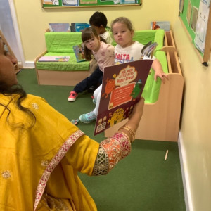Children reading
