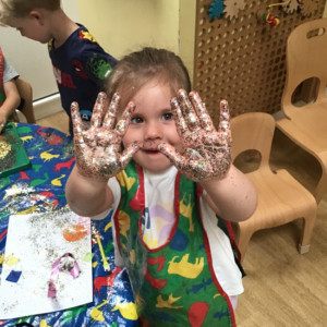 Child playing