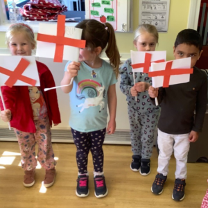 St Georges flags
