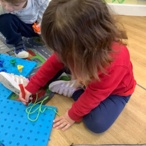 children playing