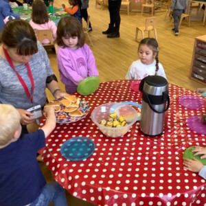 Children eating