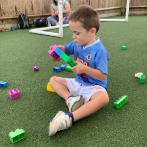 Child playing