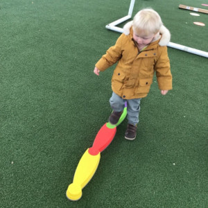 Child playing