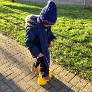 Child playing