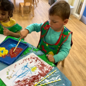 Child drawing