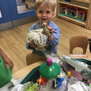 Child playing