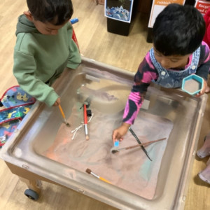 Children playing