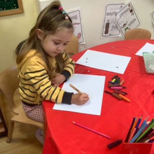 Child drawing