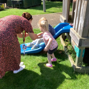 Child playing