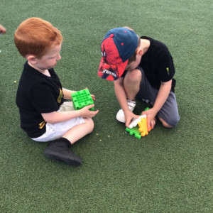 Children playing