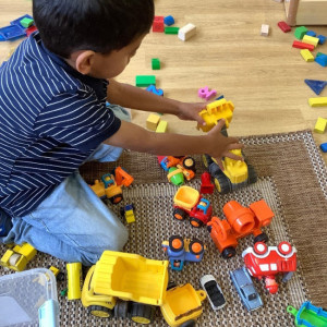 A child playing