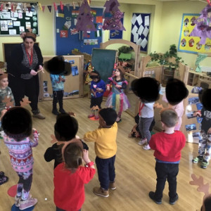 Children dancing