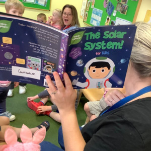 Children reading