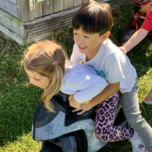 Children playing
