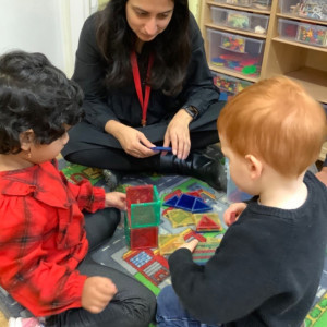 Children playing games