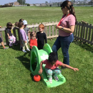 Children playing