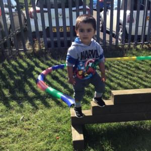 Child playing