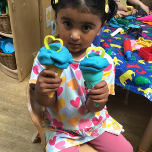 And Play-Doh ice creams 