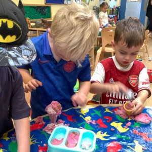 Children playing