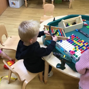 A child playing