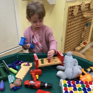 A child playing