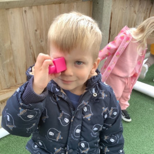 A child playing