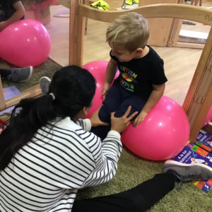 Child playing