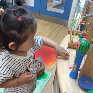 Child playing