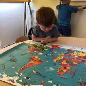 Child playing