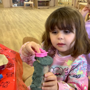 Child with Playdough