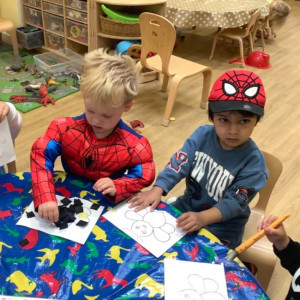 Children colouring