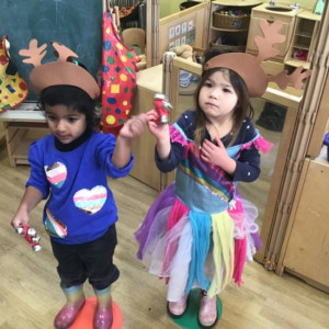 Children dancing