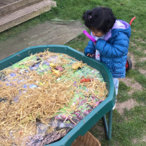 A child playing 