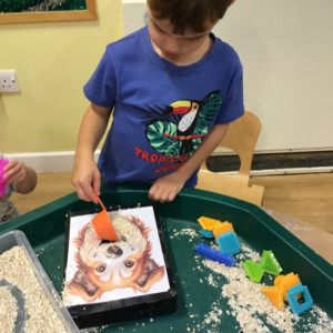 Child playing