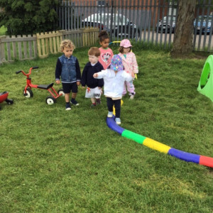 Children playing