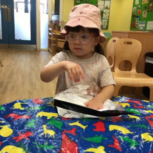 Child playing