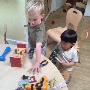 Child playing