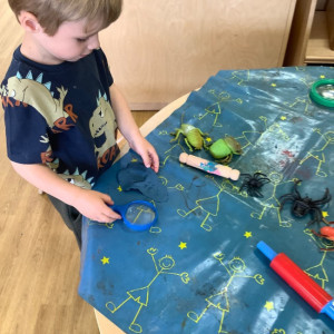 Child playing
