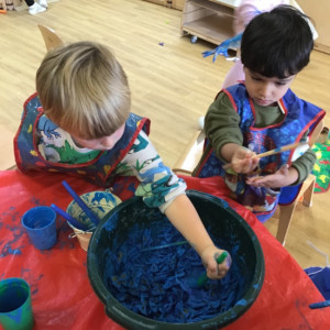 Children playing